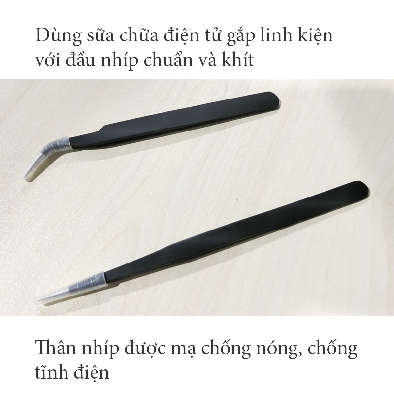 Bộ Nhíp + Cây nạy sửa điện thoại, điện tử các loại