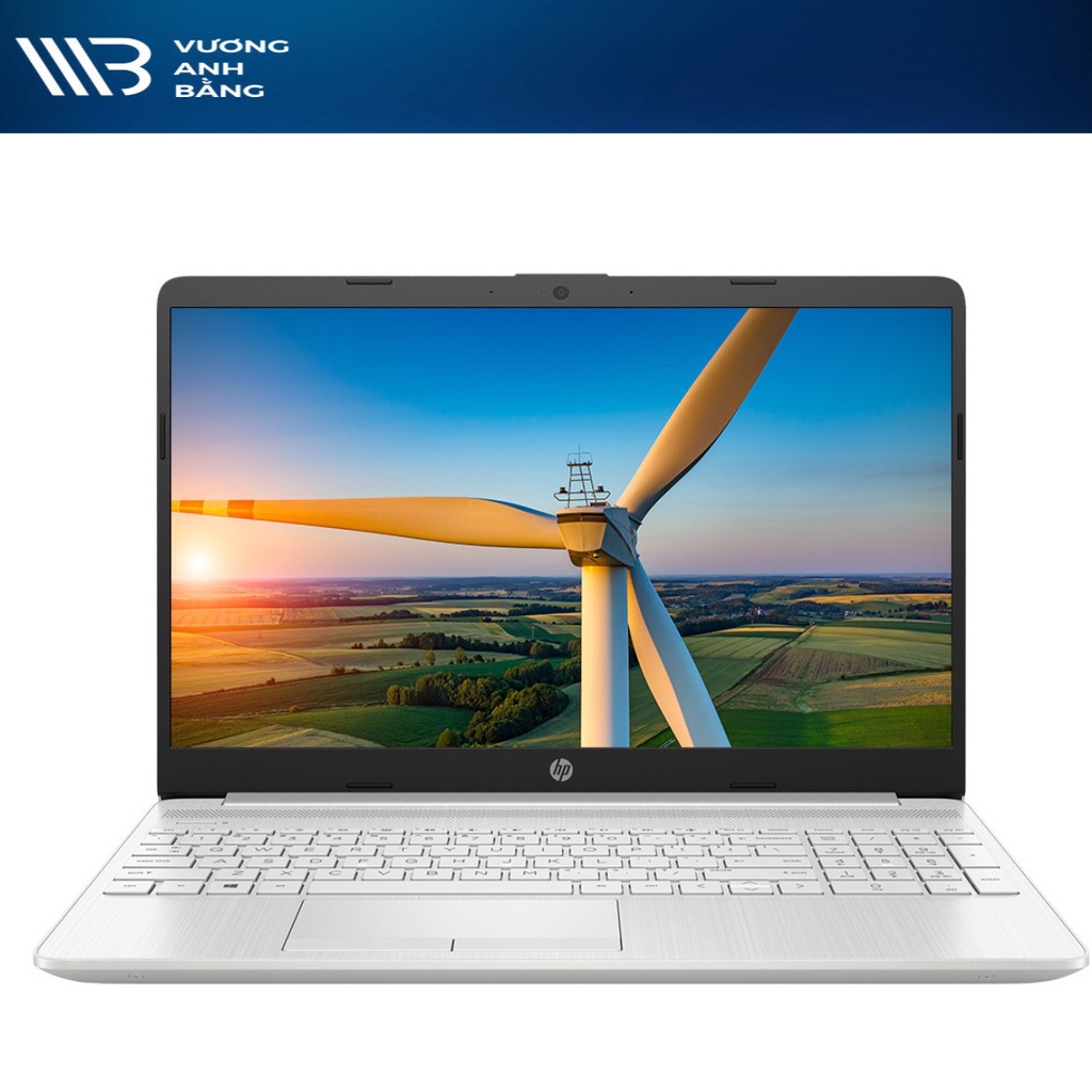 Laptop HP 15s-du1105TU I3(10110U)/ 4G/ SSD 256GB/ 15,6in HD/ Win 11/ Silver, nhựa