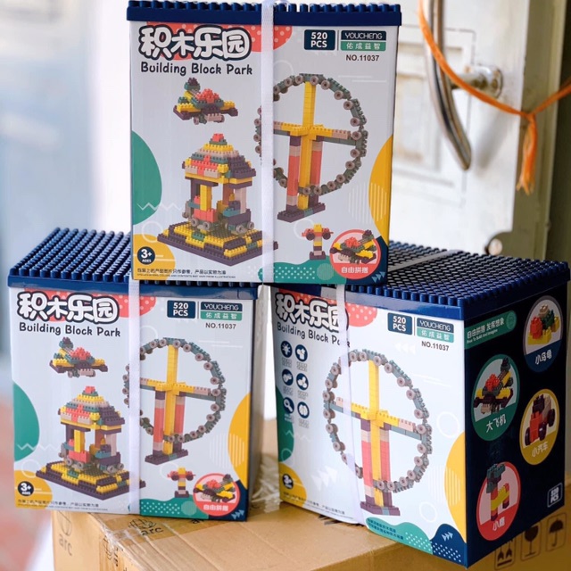 Bộ Lego Building Block 520 chi tiết!