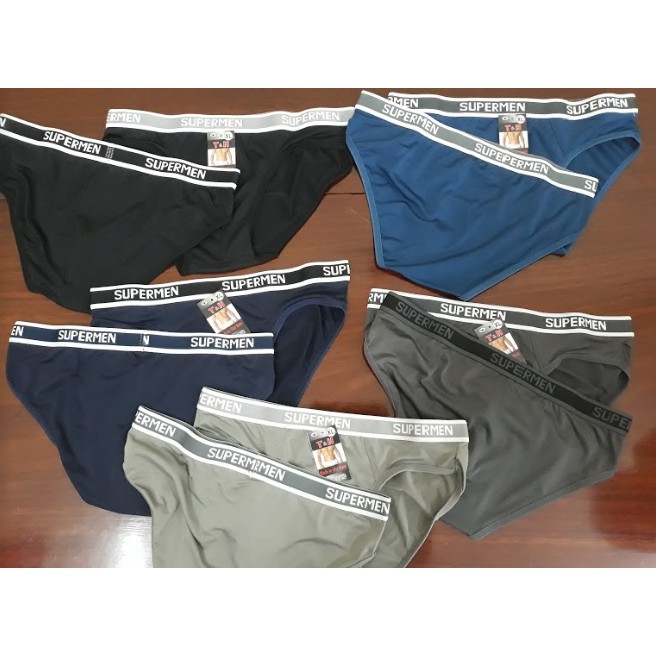 (Ảnh thật) Hộp 5 quần lót tam giác Supermen - Đủ size