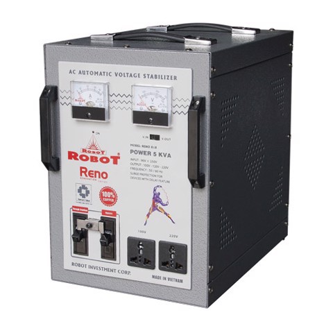 Ổn Áp 1 Pha ROBOT - RENO 5KVA - Hàng chính hãng
