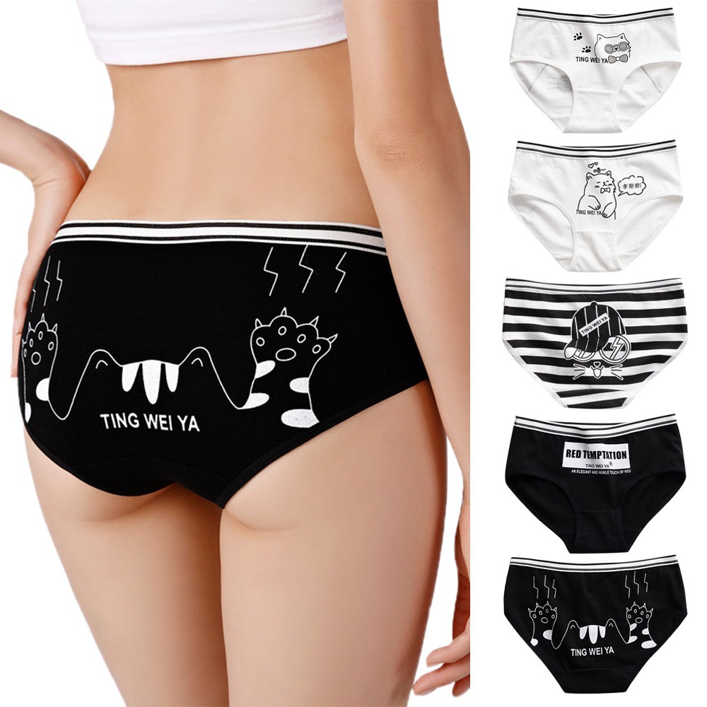 Quần Lót Cotton Không Đường May Cho Nữ