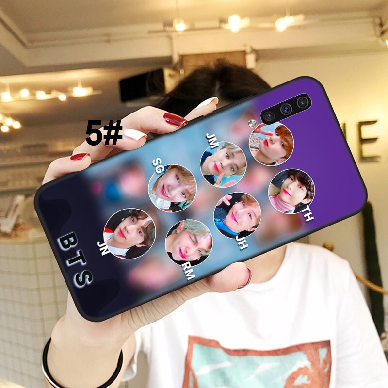 Ốp Lưng Mềm In Hình Nhóm Nhạc Bts Cho Samsung Galaxy J8 A9 A8 A7 A6 Plus 2018 A5 A3 2016 2017