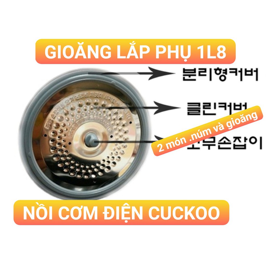 GIOĂNG LẮP PHỤ NỒI CƠM ĐIỆN CUCKOO HÀN QUỐC