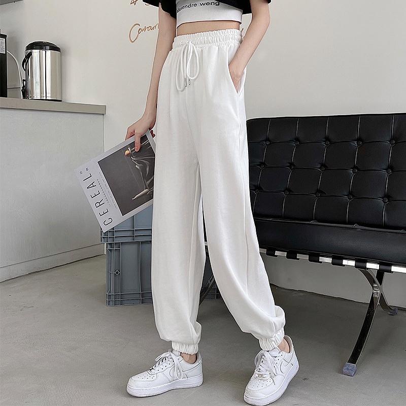 Quần Jogger Thể Thao Unisex Dày Dặn Phong Cách Ulzzang Dành Cho Cả Nam Và Nữ chất vải tổ ong Song Anh