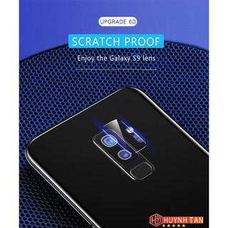 Kính cường lực camera Samsung S9 Plus siêu mỏng, vát 2,5d, trong suốt, bảo vệ camera sau chống trày xướt va đập