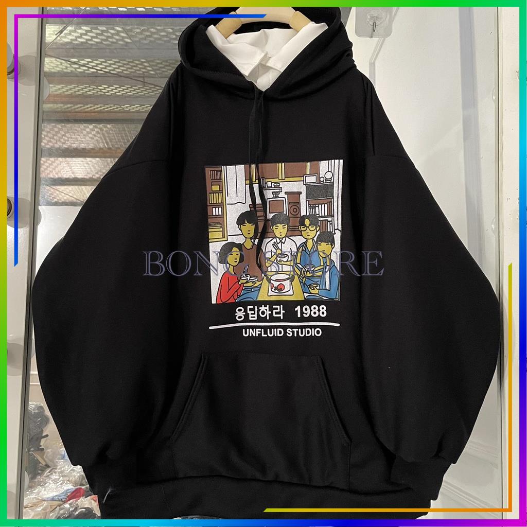 Áo Hoodie Nỉ Nữ, Áo Hôdie Nữ In Hình Gia Đình Form Rộng UNISEX Siêu Đẹp | BigBuy360 - bigbuy360.vn