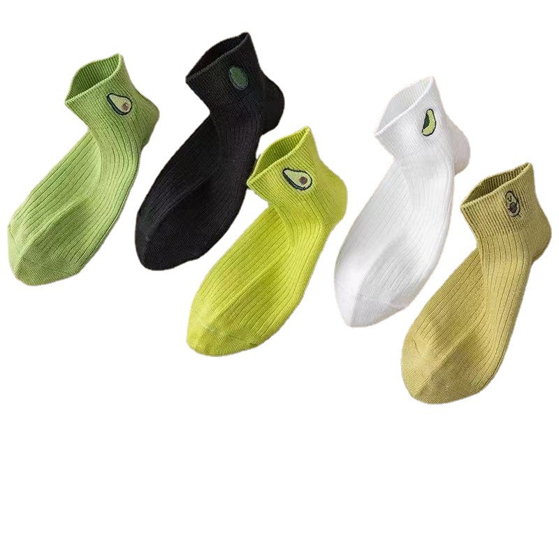 Tất vớ nữ nam cổ ngắn trắng giấy lười dễ thương hàn quốc đẹp TAGU chân thấp nhún đủ màu trơn đen, đỏ, vàng, xám, xanh