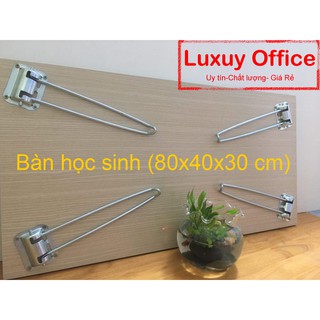 [ Hỏa Tốc Trong Ngày ] Bàn học sinh chân gấp loại lớn miễn phí vận chuyển (80x40x30)