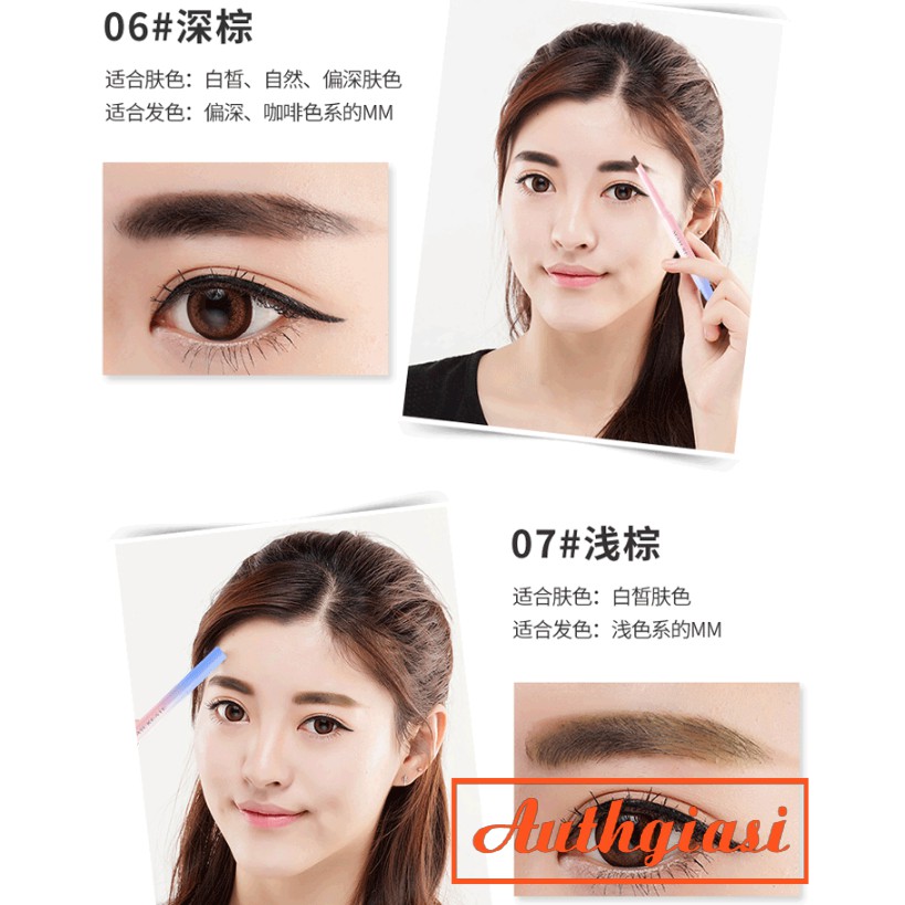 Chì kẻ mày Maycreate Eyebrow Pencil MCE101 đầu chống trôi nước | BigBuy360 - bigbuy360.vn