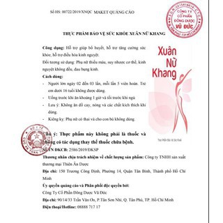 XUÂN NỮ KHANG - CÂN BẰNG NỘI TIẾT, GÌN GIỮ NÉT XUÂN | BigBuy360 - bigbuy360.vn