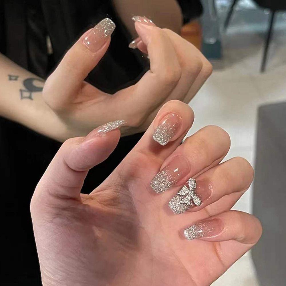 Bộ 24 Móng Tay Giả Có Thể Tháo Rời