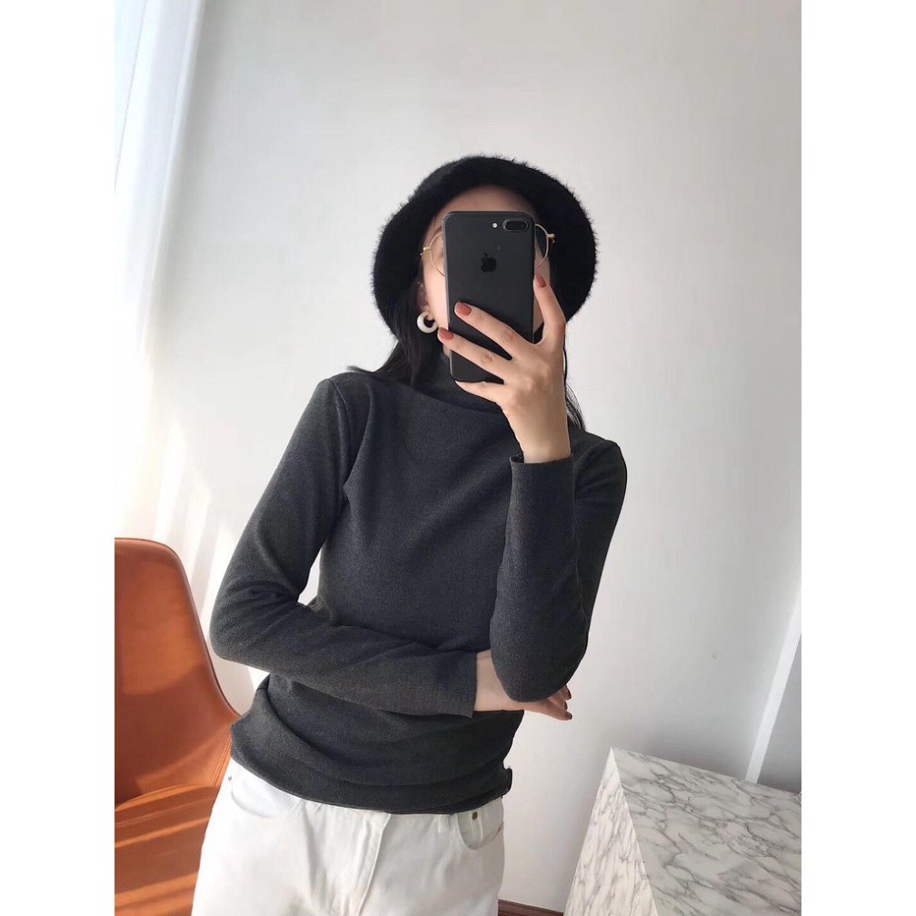 ( Hàng Đẹp ) Áo giữ nhiệt cổ lọ XUẤT NHẬT ( Túi ZIP) ( ảnh thật )