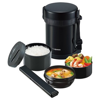 Hộp cơm giữ nhiệt 3 ngăn Zojirushi SL-GG18-BD