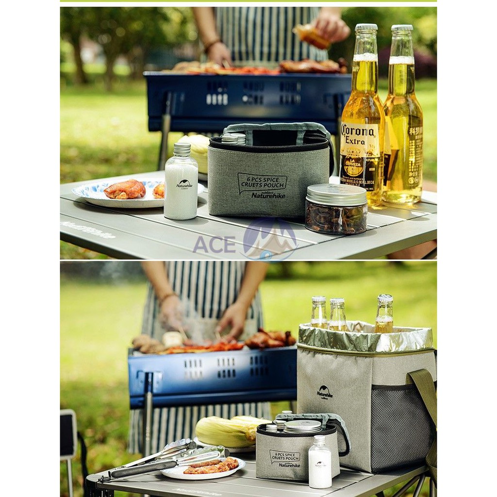 Bộ lọ đựng gia vị dã ngoại NATUREHIKE NH17T011-P