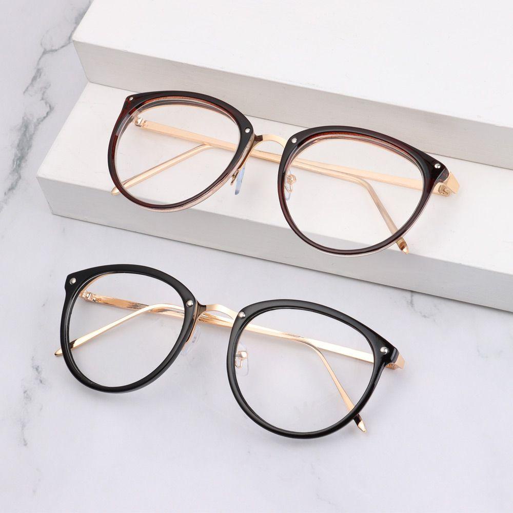 ME Kính Mát Gọng Kim Loại Siêu Nhẹ Phong Cách Retro Thời Trang Unisex