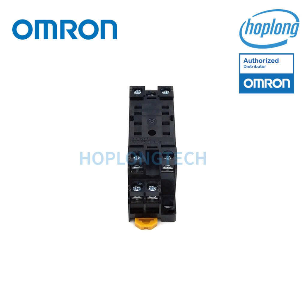 PYFZ-08-E Đế rơ le OMRON loại 8 chân dẹt dùng cho dòng MY2 MY2N