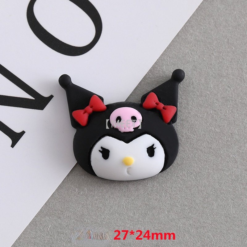 1 Túi Vật Liệu Resin In Hình Kuromi Hoạt Hình Melody DIY