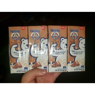 Q10 1 lốc 4 hộp 180ml sữa nestle gấu vị socola