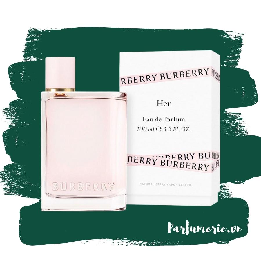 Nước hoa nữ BBR Her EDP hương thơm Thanh lịch, Dịu dàng, Nữ tính