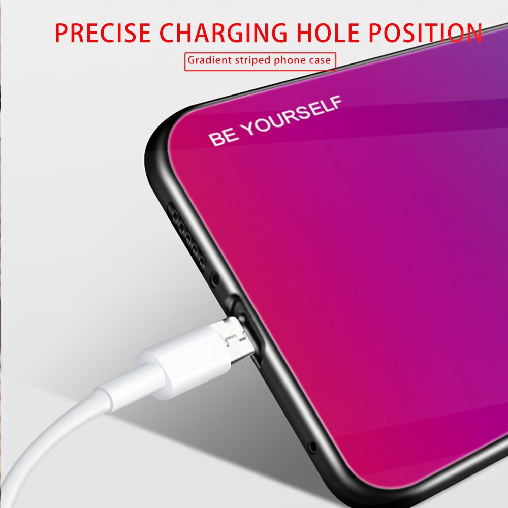Ốp lưng hiệu ứng chuyển màu cho điện thoại Xiaomi Redmi Note 8 7 Pro Mi 9T Pro 9 SE Lite Mi9 T Mi9T