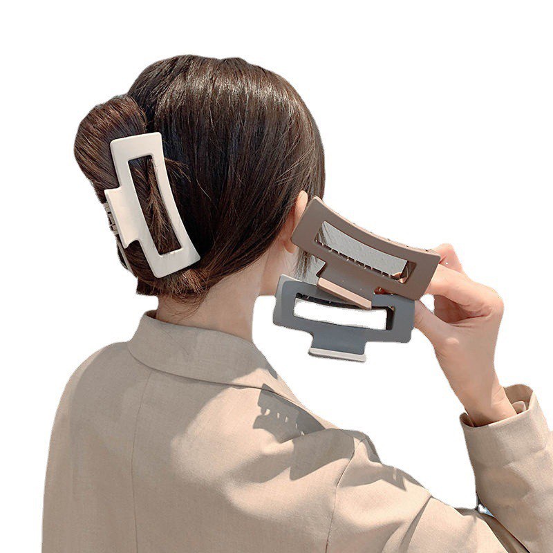 Kẹp tóc càng cua Hagu 382 kẹp tóc hàn quốc hot trend nhiều màu