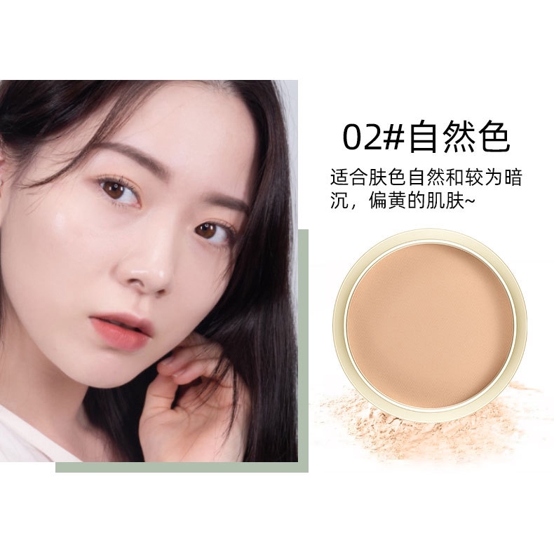 Phấn Che Khuyết Điểm Dạng Bột Đậu Nành Dưỡng Ẩm Làm Trắng Da Lâu Trôi Kiềm Dầu