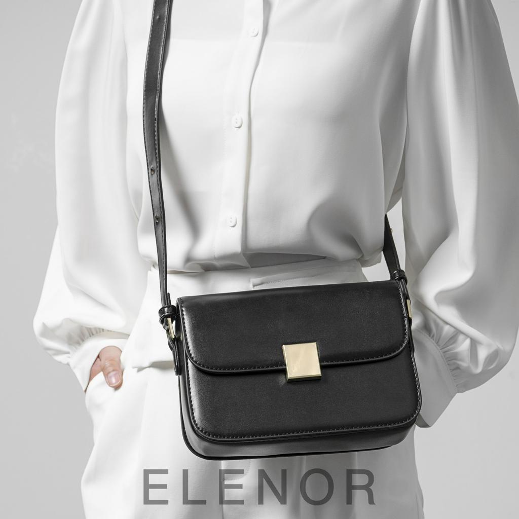 Túi Xách Đeo Chéo Kẹp Nách Nữ ELENOR Dáng Classic Đẹp Trẻ Trung Hàn Quốc Da Cao Cấp TC84