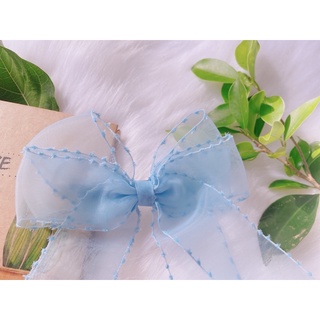 Kẹp nơ tiểu thư dáng dài -[hàng thiết kế]