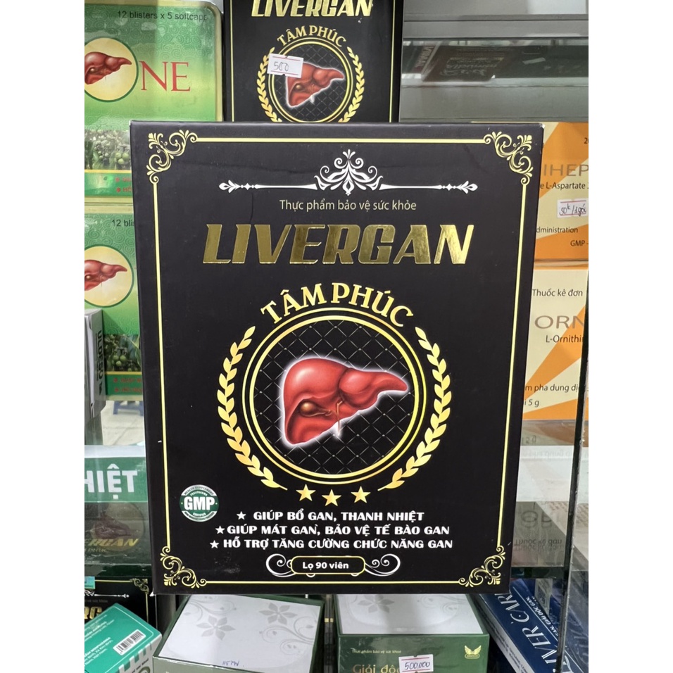 Viên Uống Livergan Thanh Nhiệt Giải Độc Gan Hỗ Trợ Trong Các Trường Hợp Rối Loạn Chức Năng Gan