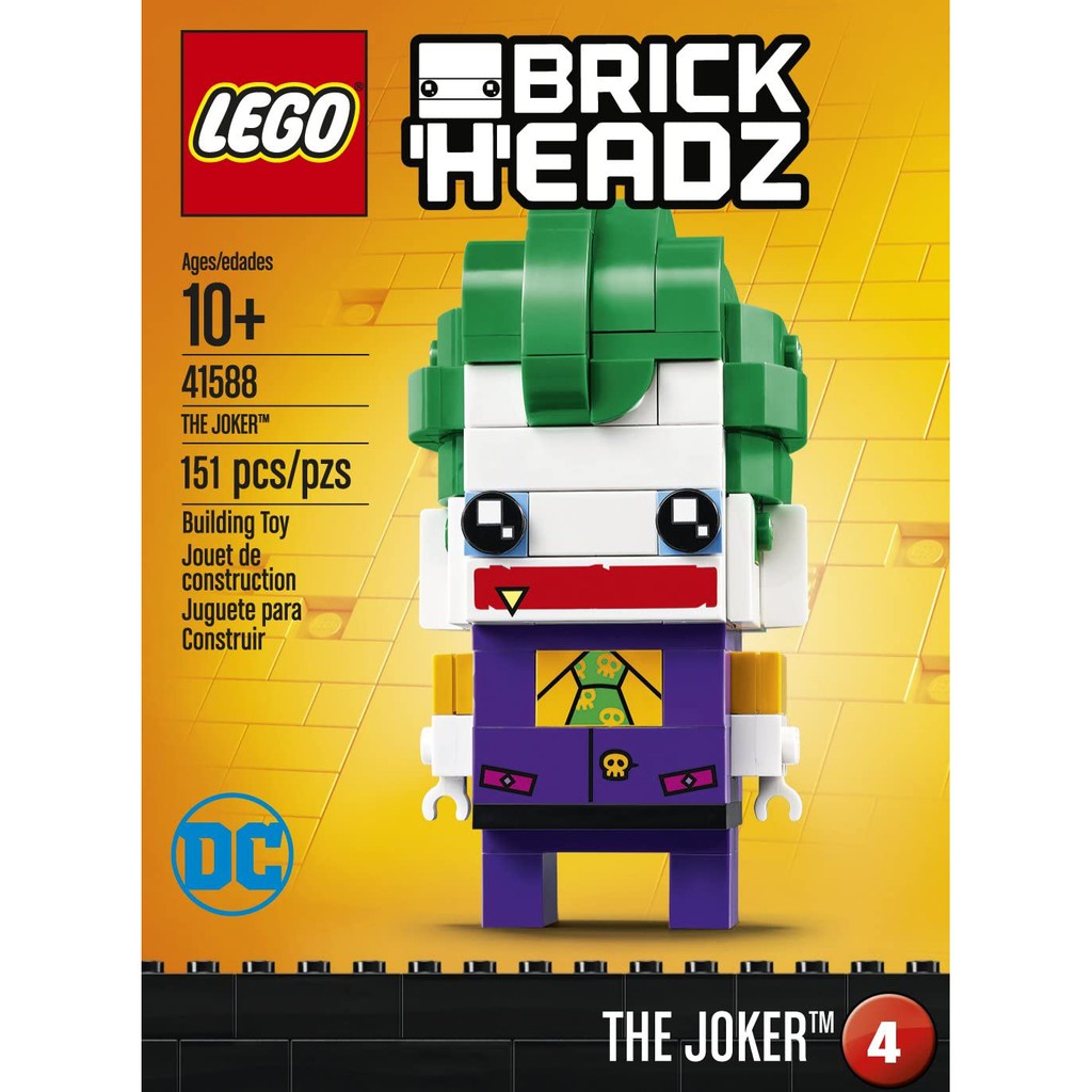 LEGO BrickHeadz The Joker 41588 Building Kit