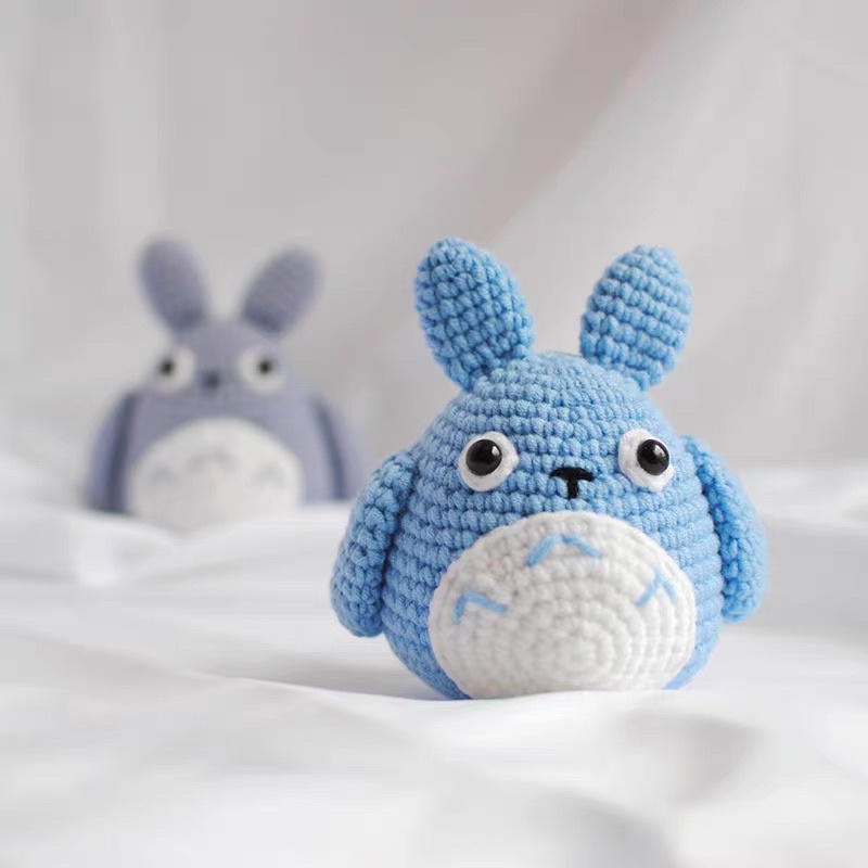 DIY Gói Nguyên Liệu Móc Len Gấu Totoro- Quà Tặng Handmade Tự Làm [Có hướng dẫn]
