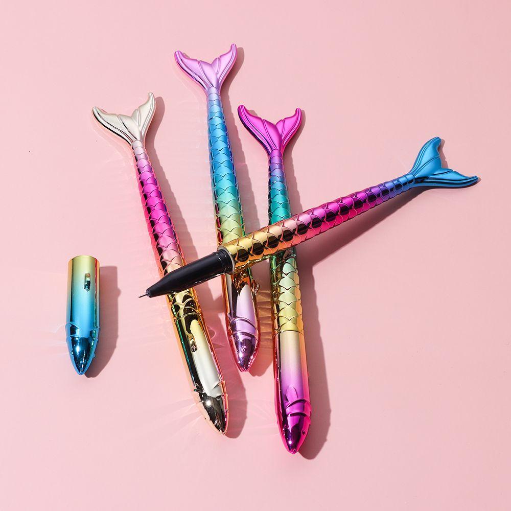 Bút Mực Gel Hình Nàng Tiên Cá Sáng Tạo Dễ Thương