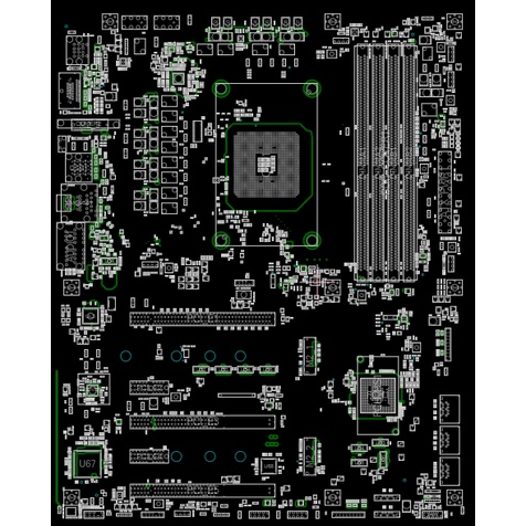 Sơ đồ mạch Boardview MS-7B78 MS 7B78 dùng cho thợ sửa chữa