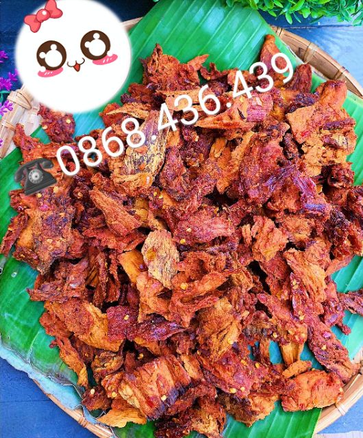 1KG_KHÔ BÒ GIÒN CAY_HỒNG NGỰ | BigBuy360 - bigbuy360.vn
