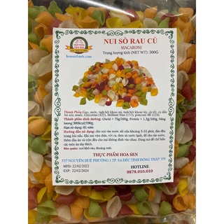 Nui Sò Rau Củ Gói 500G - Sa Đéc