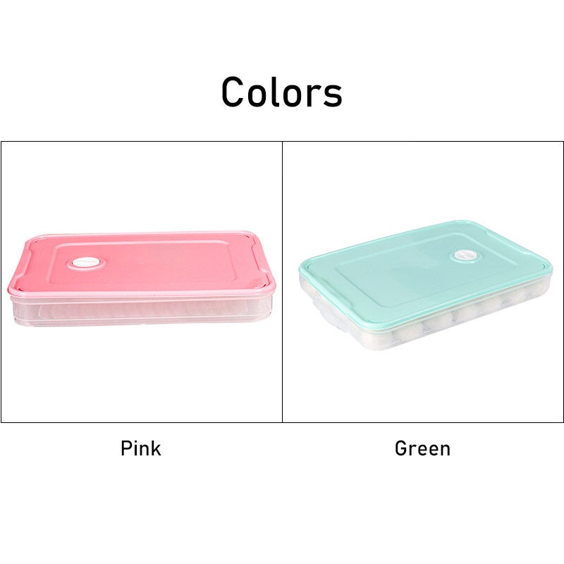 ONLY HOUSE Hộp Đựng Bánh Xếp Để Tủ Lạnh Tiện Dụng