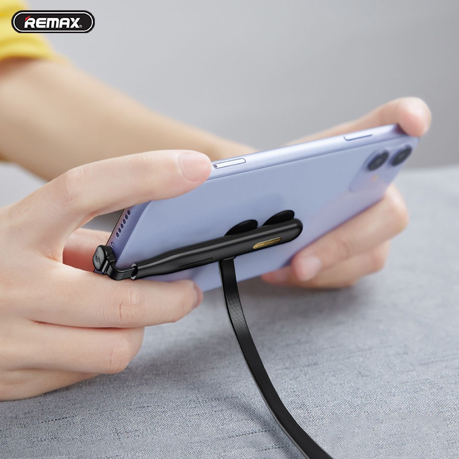 Cáp sạc chơi game Remax RC-013a, Sạc nhanh chuẩn 1.8A, Tương thích với điện thoại iPhone - Bảo Hành 12 tháng