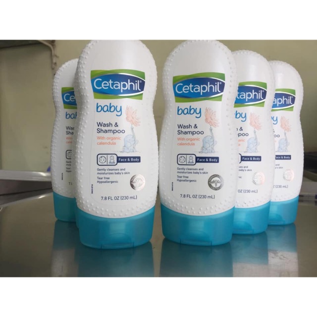 Sữa tắm gội cetaphil