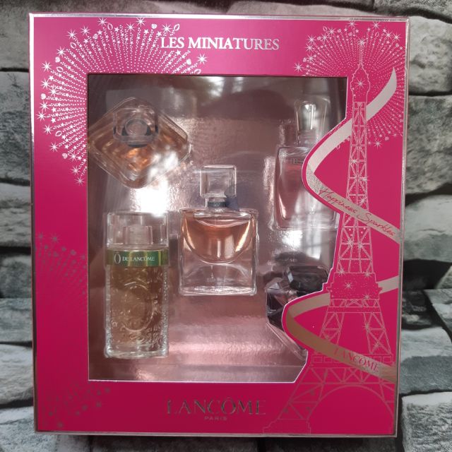 (5 chai)  Bộ 5 Chai nước hoa mini nữ  Lancôme