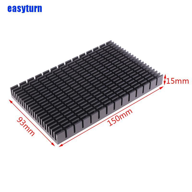 Tấm tản nhiệt bằng nhôm màu đen chuyên dụng 150*93*15MM