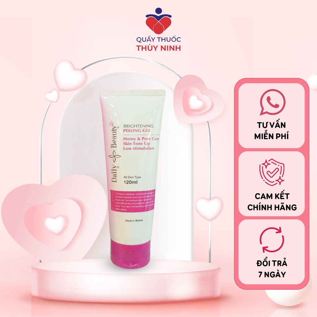 Tẩy da chết bringtening peeling gel RB thích hợp với mọi loại da tuýp 120ml - 1234518
