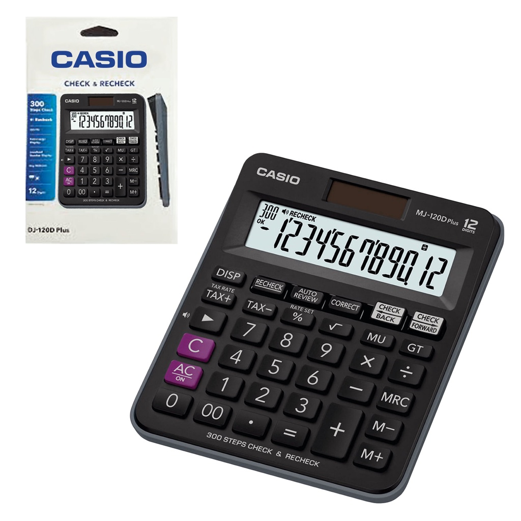 Máy tính CASIO MJ 120D PLUS chính hãng bảo hành 5 năm