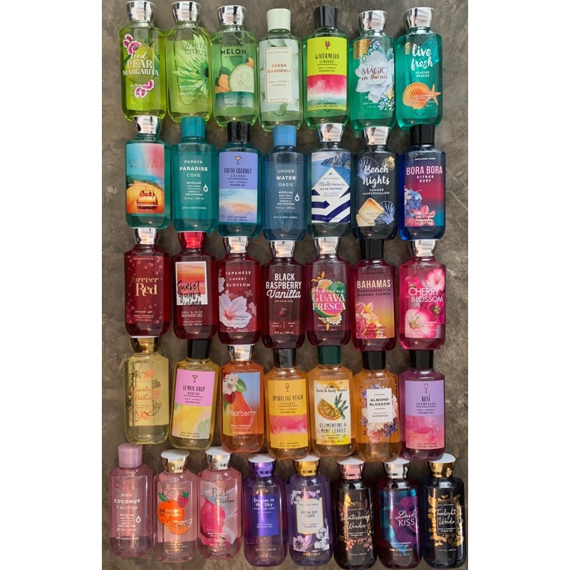 Sữa Tắm Bath And Body Works 295ml Nhiều Mùi