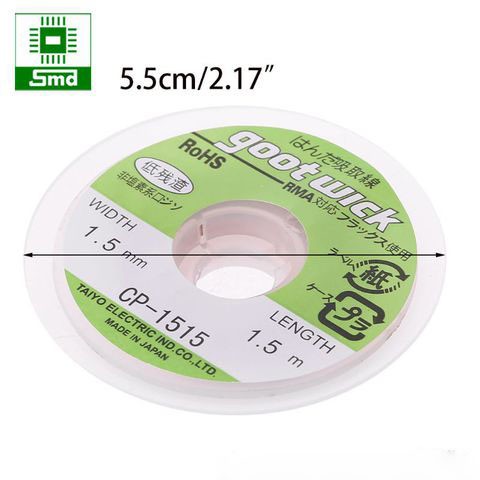 Dây hút thiếc Goot Wick 1.5mm - 1.5M