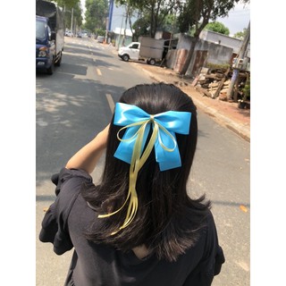 Kẹp tóc đính nơ Hàn Quốc