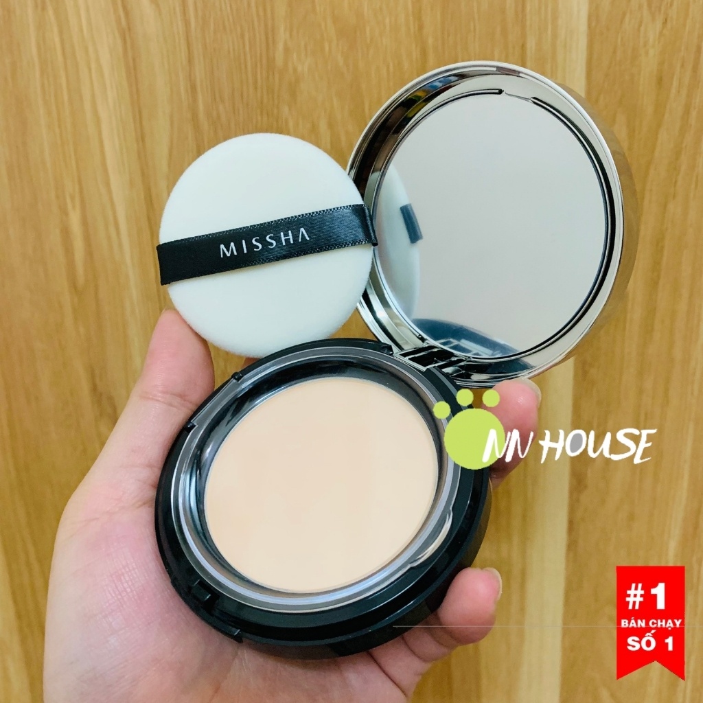 Phấn phủ kiềm dầu Missha Pro-touch Powder Pact , phấn nén siêu mịn da , phấn phủ dạng nén , phấn phủ nén - NN HOUSE