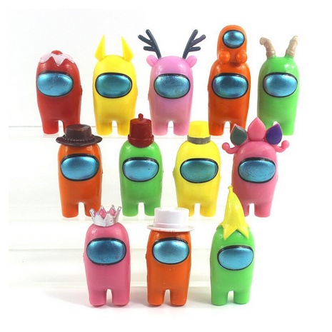 Đồ chơi mô hình nhựa 12 nhân vật Among Us