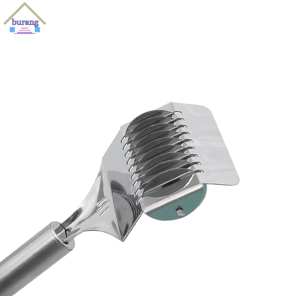 Cây Lăn Cắt Bột Làm Sợi Mì Ống Cầm Tay Bằng Thép Không Gỉ Dùng Trong Nhà Bếp