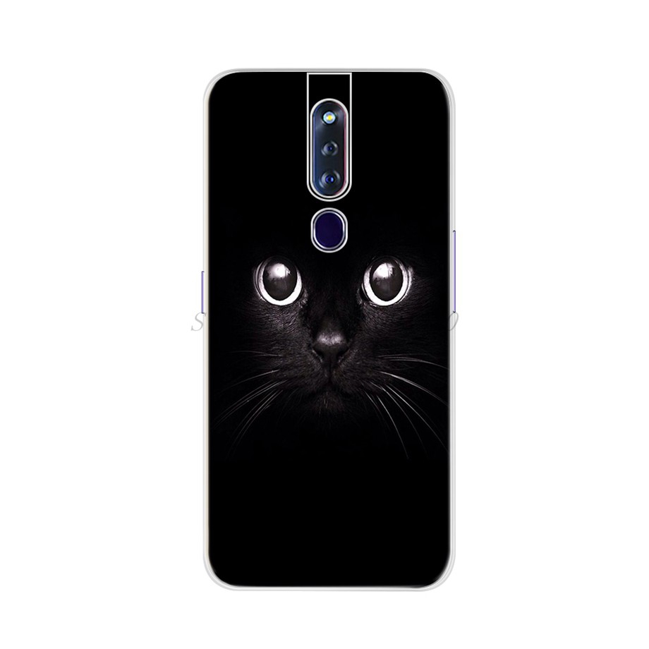 Ốp điện thoại silicone tpu mềm in hình dễ thương cho oppo f11 pro f 11 oppof11pro oppof11
